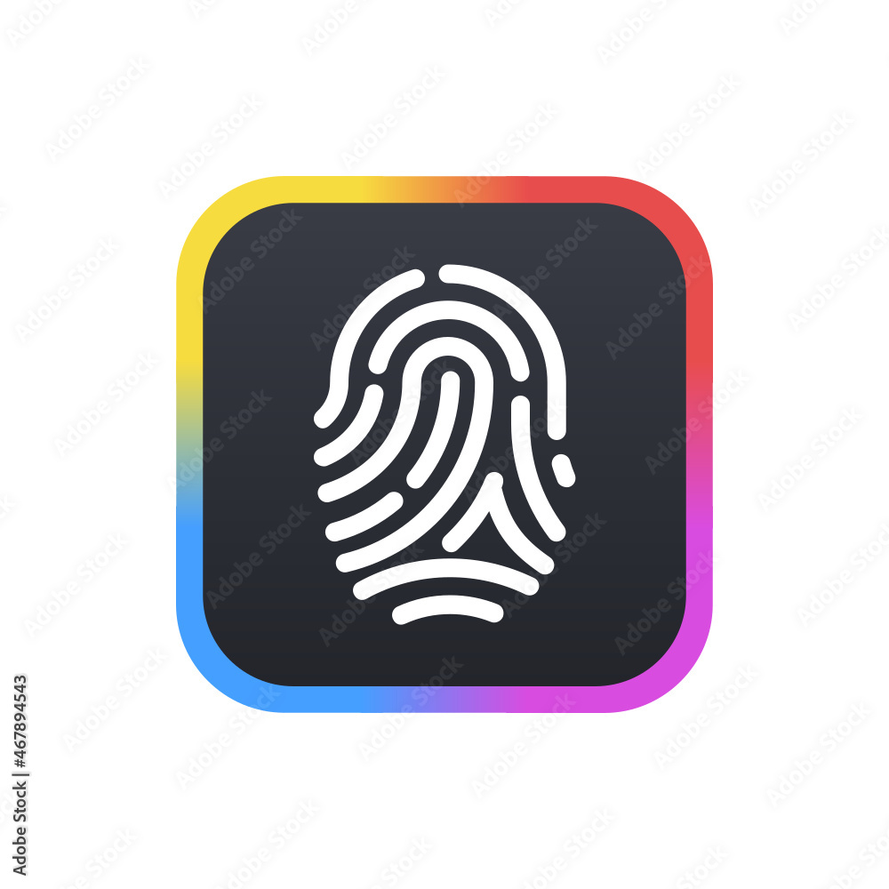 Fingerprint - Sticker Fingerprint - Sticker