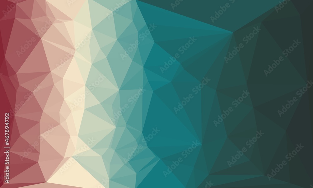 Obraz premium vibrant abstract geometric background with poly pattern