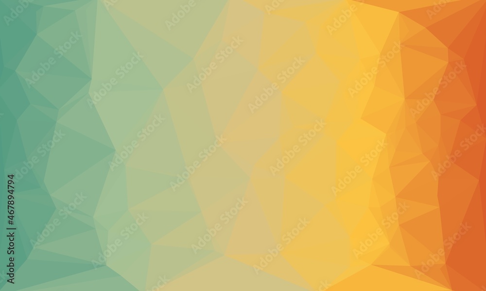 Obraz premium vibrant colorful geometric background with mosaic design