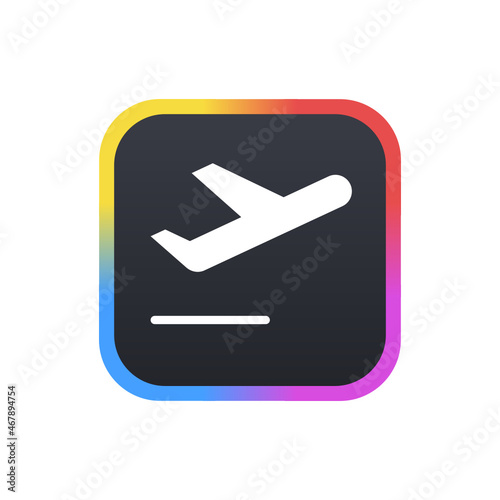 Departure - Sticker