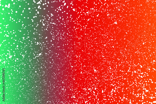 red water drops on glass
