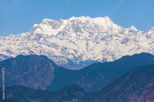 Mount Chaukhamba India Himalaya mountain © Daniel Prudek