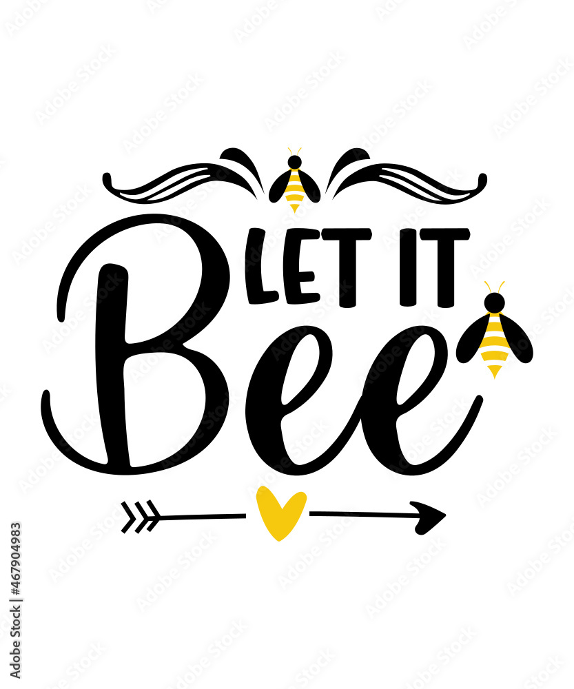 Bee SVG bundle, bee happy svg, bee kind svg, bee quote svg, bee saying ...
