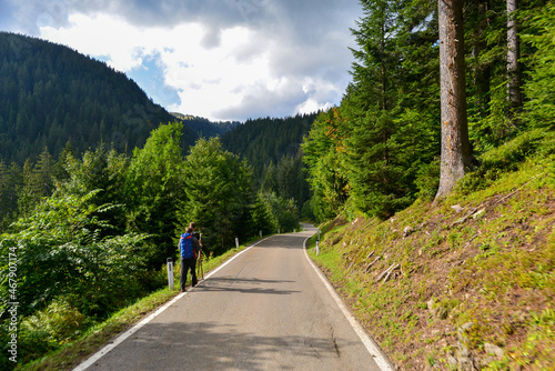 Laternserstraße in Laterns-Vorarlberg/Österreich