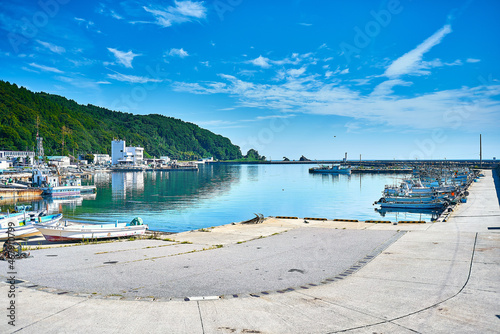 Canvastavla 島の漁港