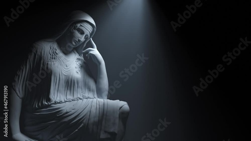 THE VIRGIN MARY STATUE  photo