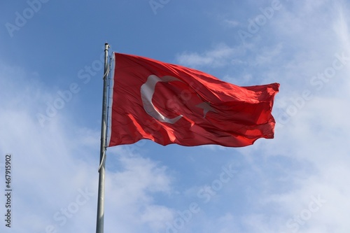 Turkish flag.