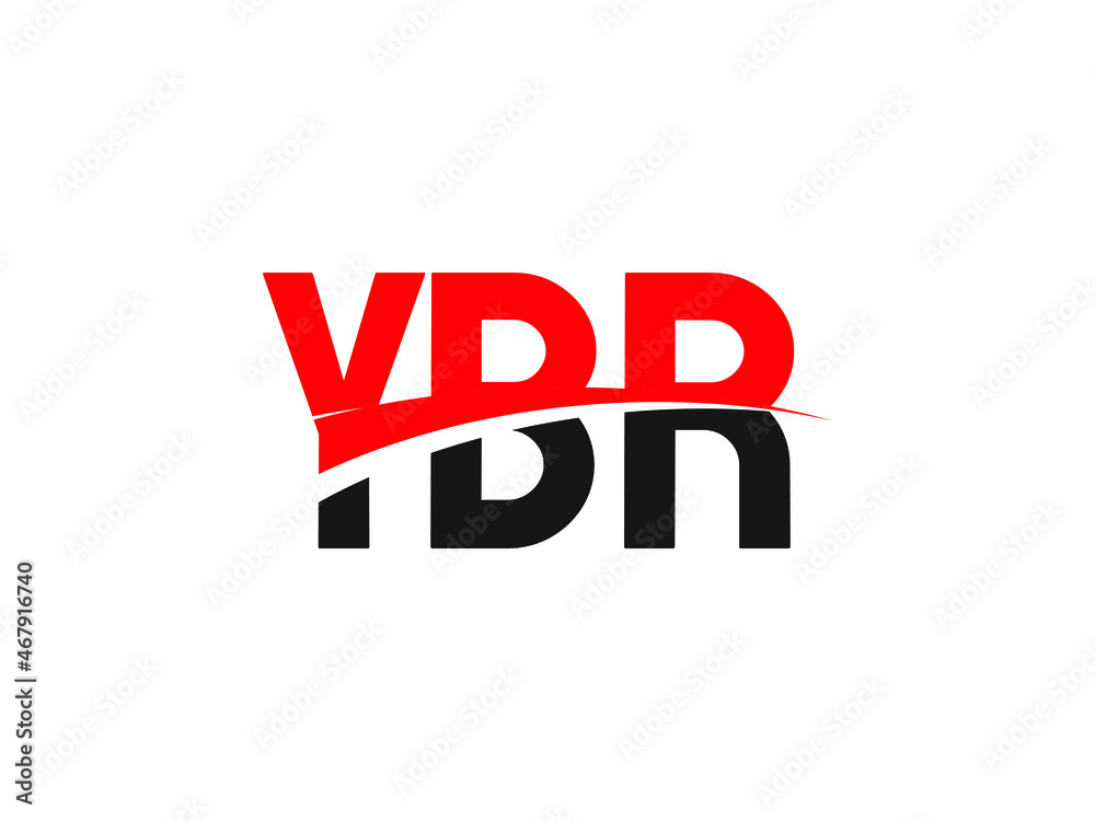 YBR Letter Initial Logo Design Vector Illustration YBR Letter Initial Logo Design Vector Illustration