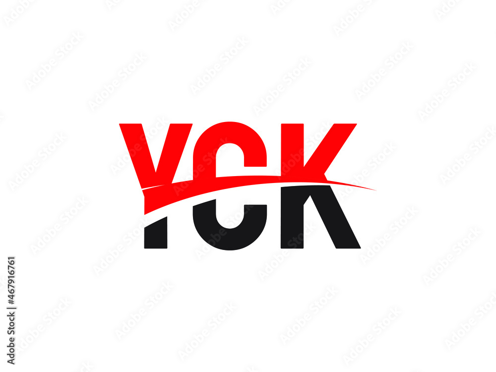 YCK Letter Initial Logo Design Vector Illustration YCK Letter Initial Logo Design Vector Illustration