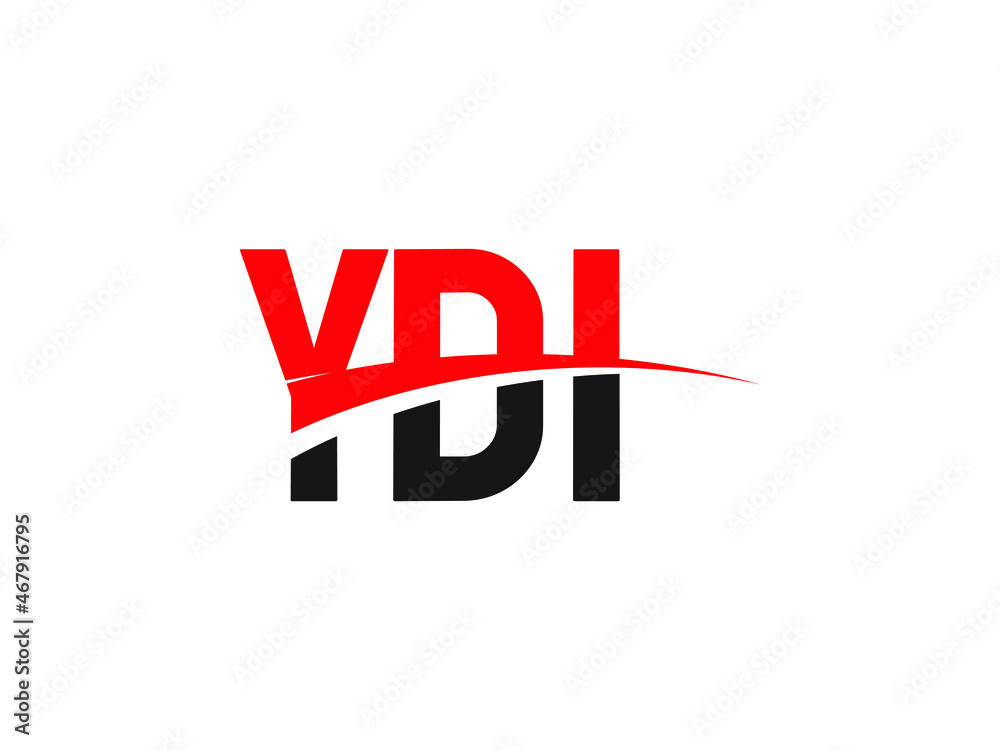 YDI Letter Initial Logo Design Vector Illustration