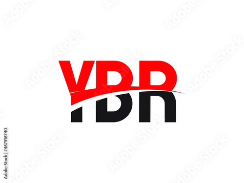 YBR Letter Initial Logo Design Vector Illustration