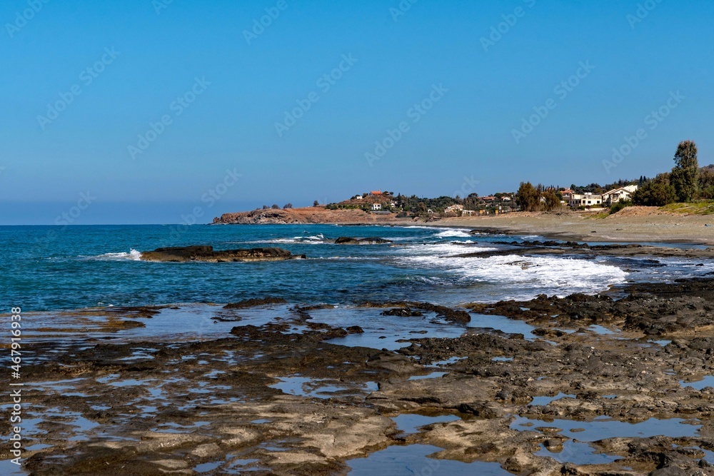 Küste von Agia Marina auf Zypern 