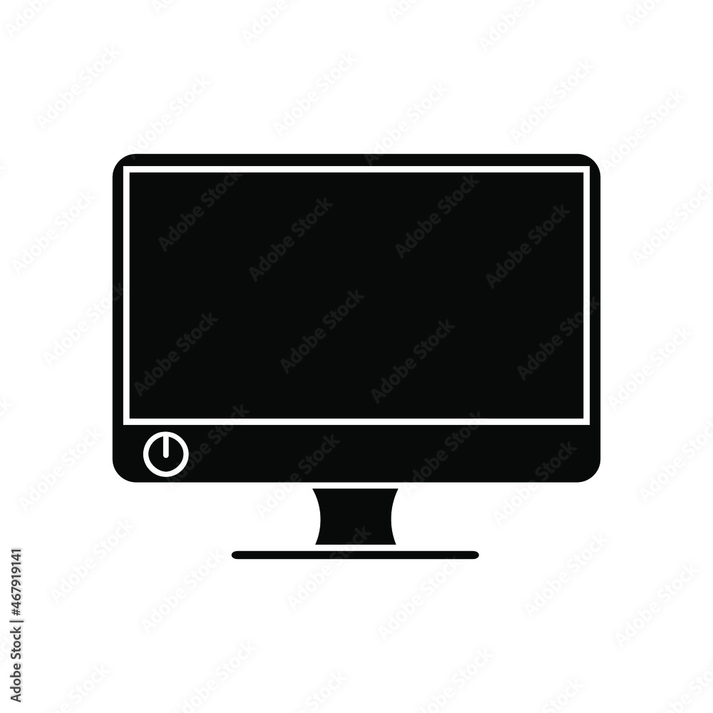 Computer icon vector. pc illustration sign. device symbol. Laptop logo. Computer icon vector. pc illustration sign. device symbol. Laptop logo.
