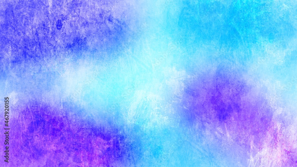 Abstract background painting art with blue and purple watercolor paint brush for christmas poster, banner, website, card background Abstract background painting art with blue and purple watercolor paint brush for christmas poster, banner, website, card background
