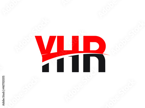 YHR Letter Initial Logo Design Vector Illustration photo