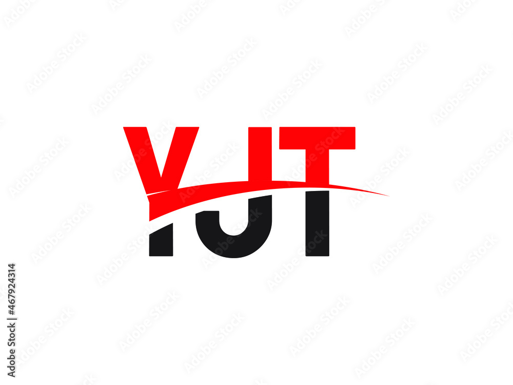YJT Letter Initial Logo Design Vector Illustration YJT Letter Initial Logo Design Vector Illustration