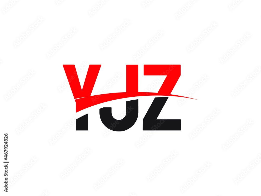 YJZ Letter Initial Logo Design Vector Illustration YJZ Letter Initial Logo Design Vector Illustration