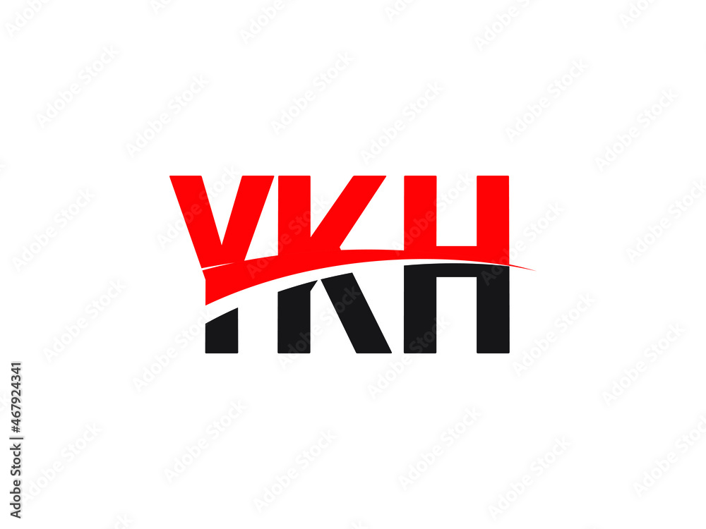 YKH Letter Initial Logo Design Vector Illustration YKH Letter Initial Logo Design Vector Illustration