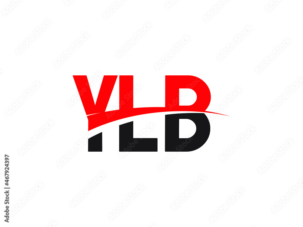 Fototapeta premium YLB Letter Initial Logo Design Vector Illustration
