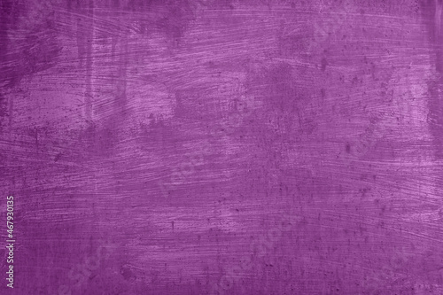 Trendy purple abstract art color texture background with traces, brushstrokes and spots of paint. Year color concept