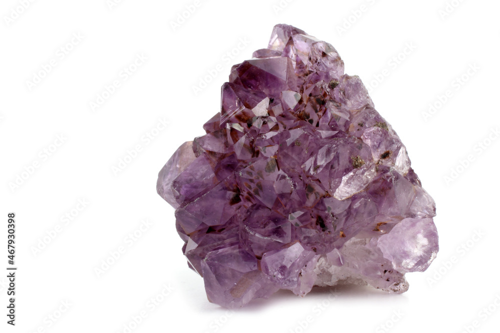 Fototapeta premium Amethist isolated on white