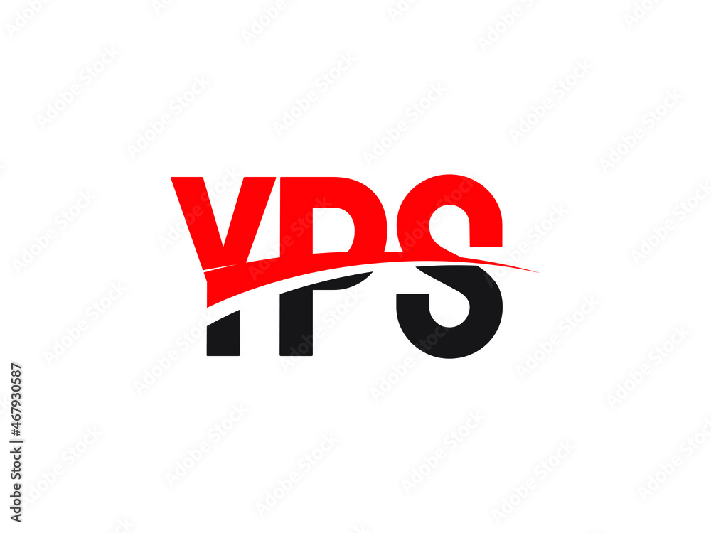 Obraz premium YPS Letter Initial Logo Design Vector Illustration