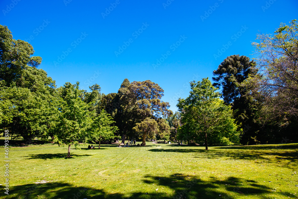 Fitzroy Gardens in Melbourne Australia