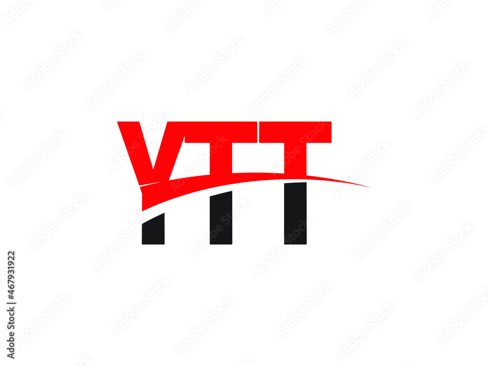 YTT Letter Initial Logo Design Vector Illustration