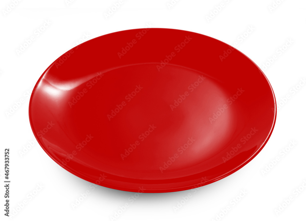 plate isolated on white background