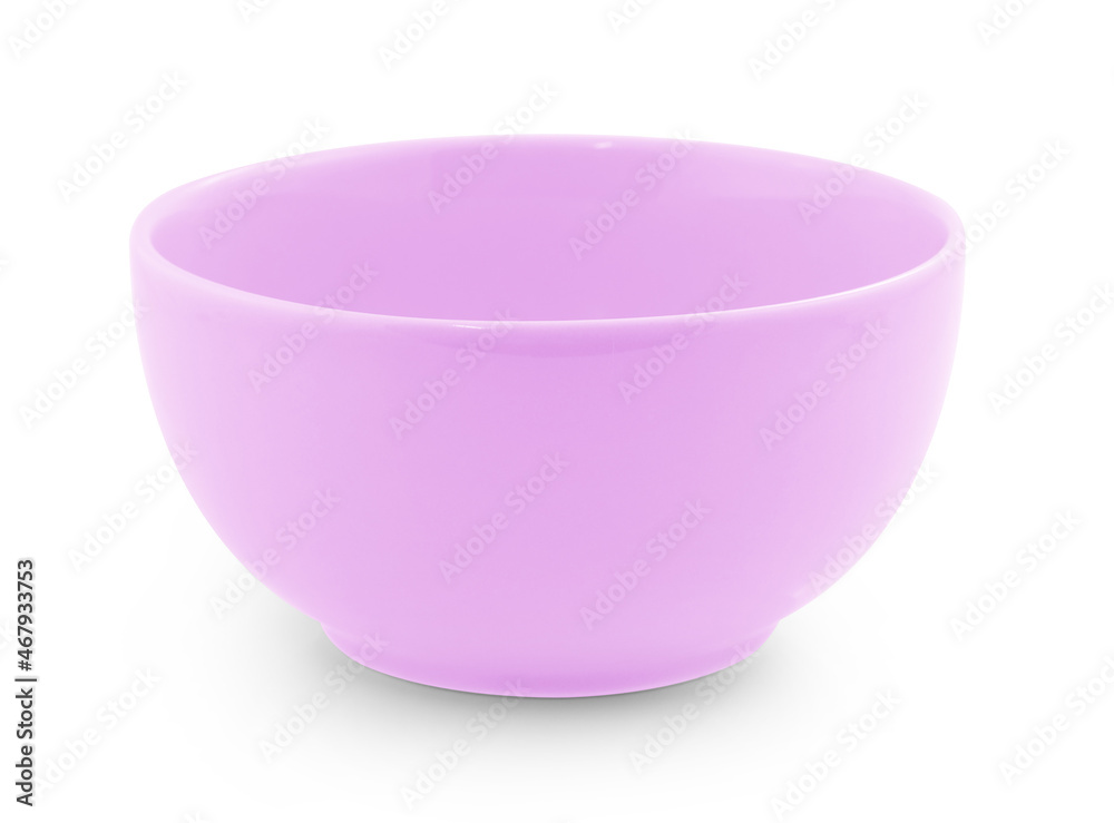 empty bowl isolated on white background empty bowl isolated on white background