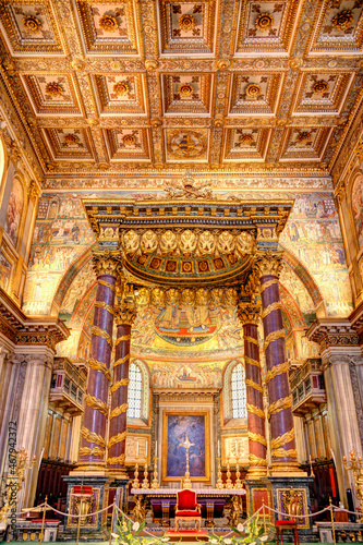Santa Maria Maggiore, Rome, HDR Image © mehdi33300