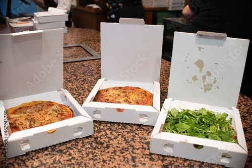 Pizze pronte per asporto