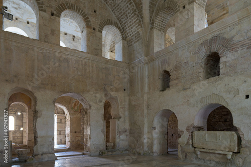 Interior of St. Nicholas church in Myra