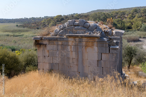 Patara - Akdam Temple-tomb. Ancient city Patara. photo