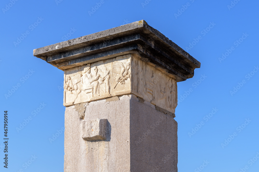Pillar tombs at ancient city Xanthos
