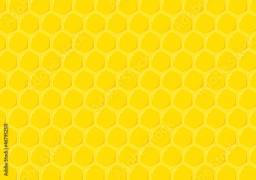 Bee comb pattern vector. free space for text. wallpaper. background.