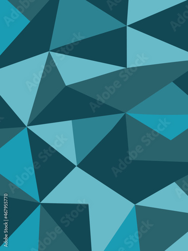 triangle forming arrow or pyramid line art vector icon for app and website geometric background