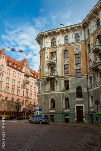 Old town street, Riga
