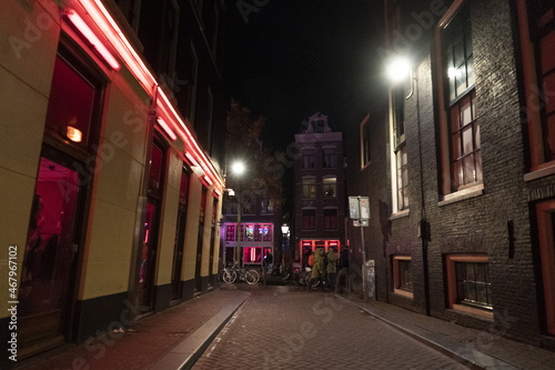 Amsterdam red light district