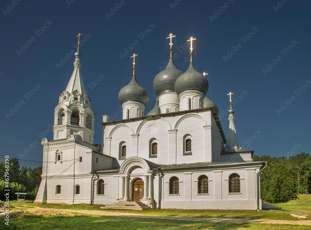 Cathedral of Exaltation of Holy Cross in Tutayev (former Romanov-Borisoglebsk). Russia