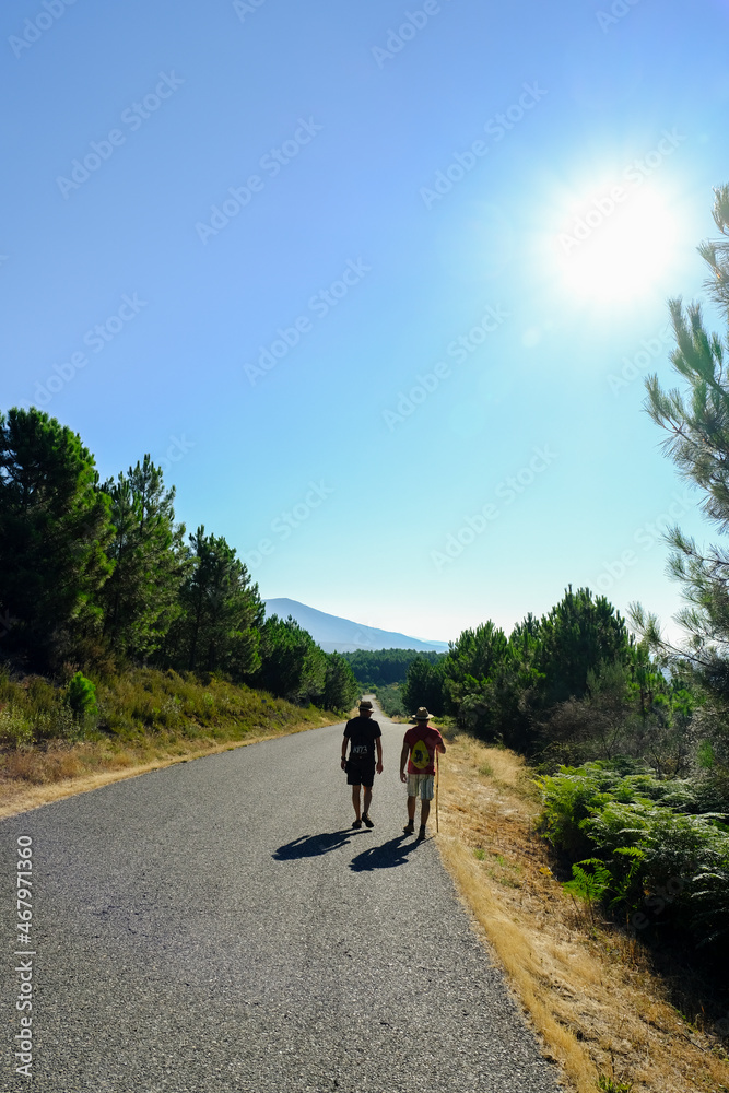 senderismo por la carretera de sierra de gata senderismo por la carretera de sierra de gata