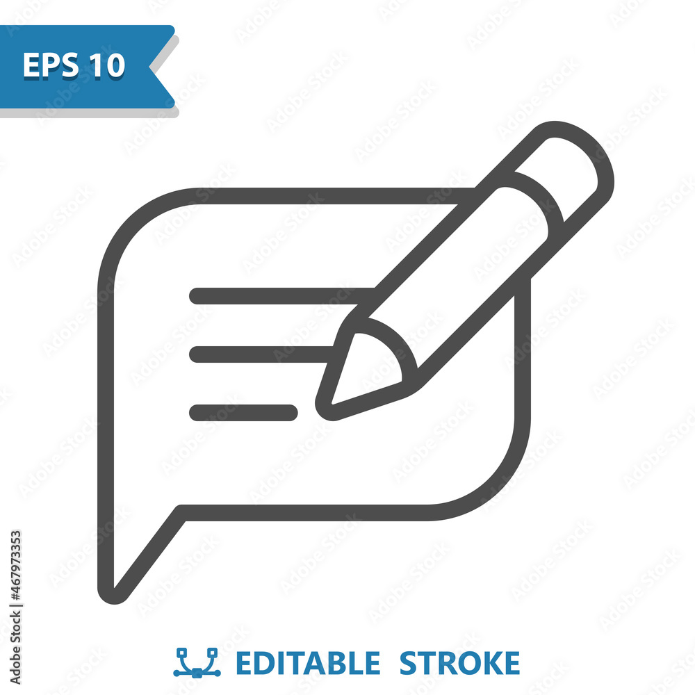 Write Message Icon Write Message Icon