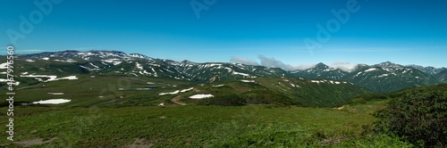 Landscape view in Kamchatka peninsula Volcano