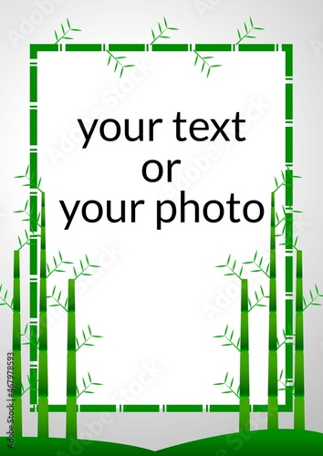 bamboo tree background. suitable for posters, banners.