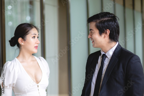 business partner person mee...