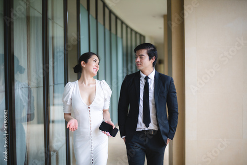 business partner person mee...
