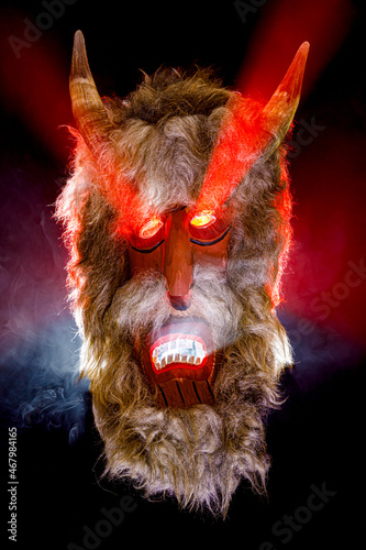 A devils mask vor carnival and halloween