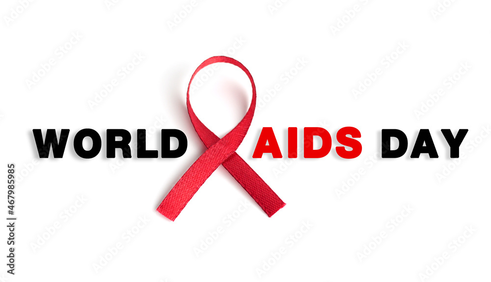 Aids Awareness Sign Red Ribbon. World Aids Day concept. Healthcare and medical concept, World Aids Day. Aids Awareness Sign Red Ribbon. World Aids Day concept. Healthcare and medical concept, World Aids Day.