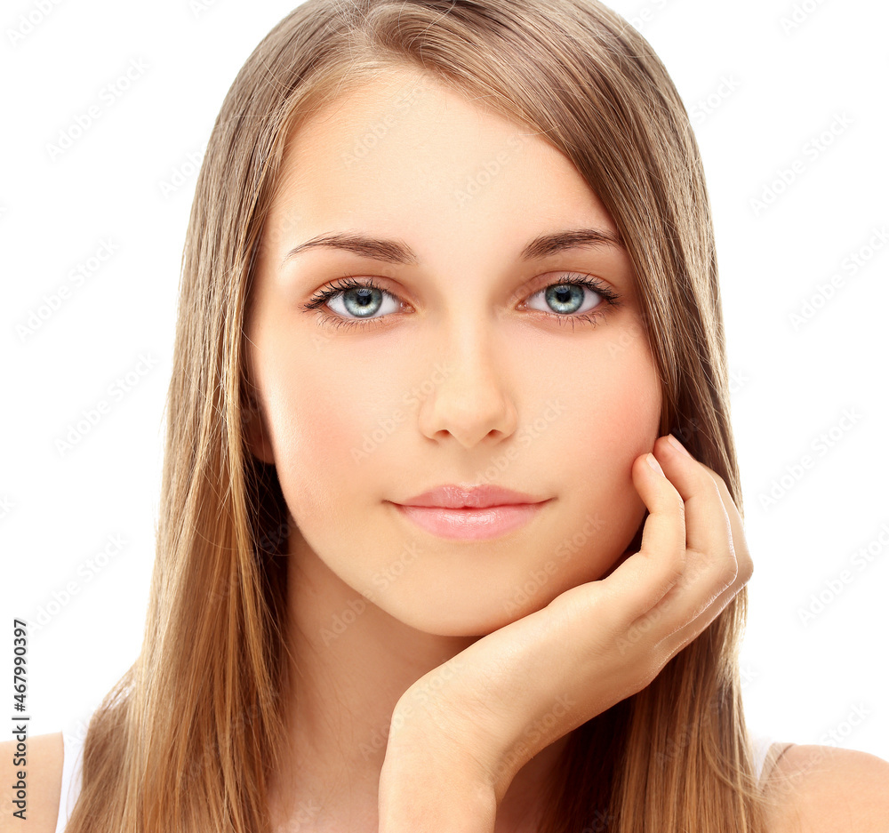 Shot of a beautiful woman. cosmetology concept Shot of a beautiful woman. cosmetology concept