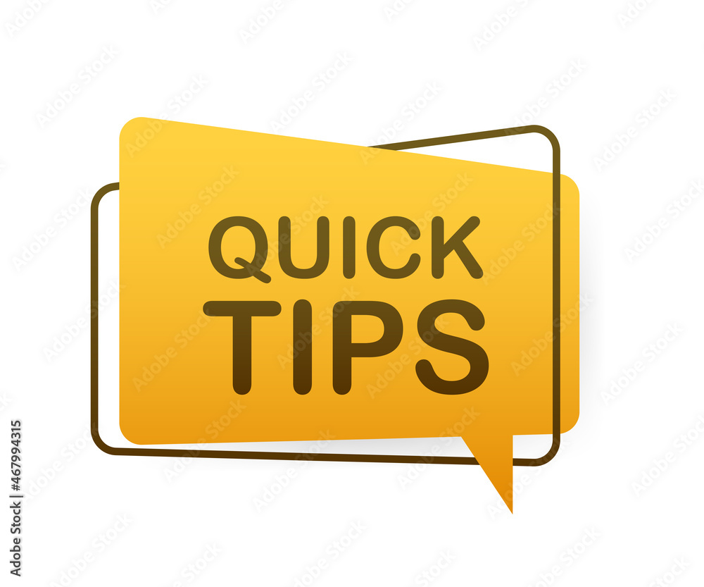 Megaphone Hand, business concept with text quick tips. Megaphone Hand, business concept with text quick tips.